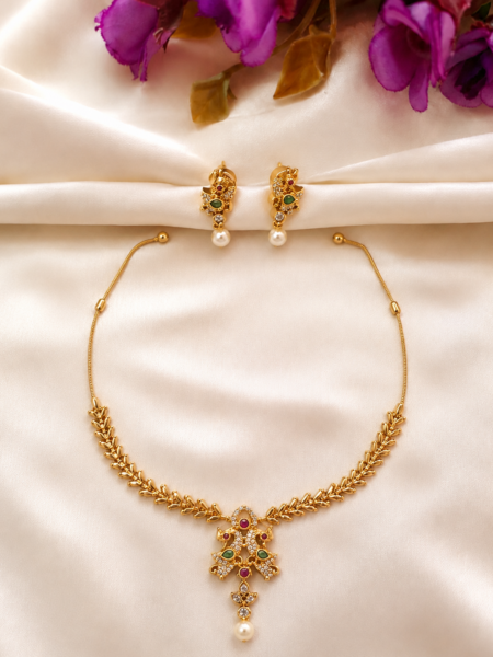 Peacock-Pair-Necklace